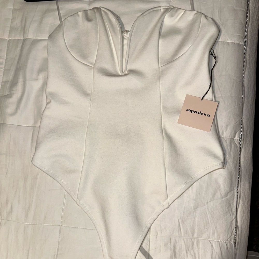 Superdown Ivory Kids Bodysuit